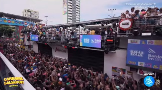 Acompanhe a transmissão do Carnaval de Salvador