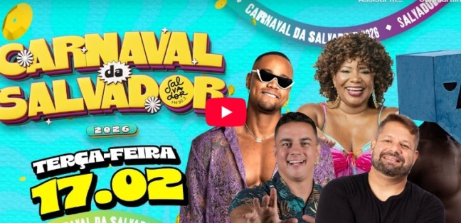 AO VIVO: Acompanhe a transmissão do Carnaval de Salvador