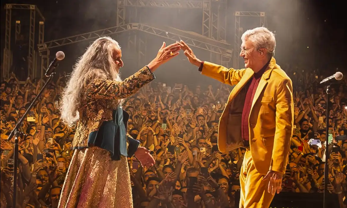 Foto: Redes Sociais / Caetano Veloso e Maria Bethânia Foto: Redes Sociais / Caetano Veloso e Maria Bethânia