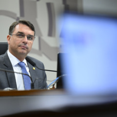 Fl&aacute;vio Bolsonaro. Foto: Andressa Anholete/Ag&ecirc;ncia Senado