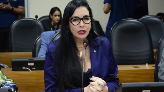 Deputada Ludmilla Fiscina. Foto: Agência ALBA/Divulgação