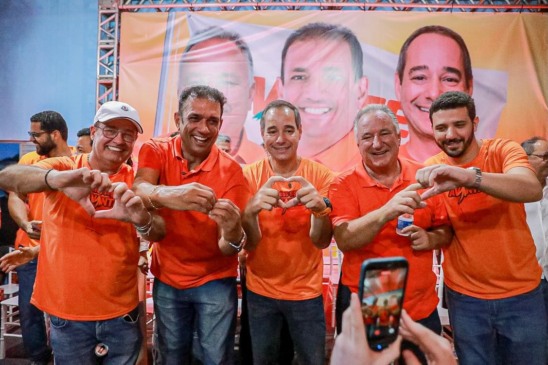 Ex-prefeito Marão em ato de filiação ao Avante. Foto: Divulgação/Instagram/@maraoilheus