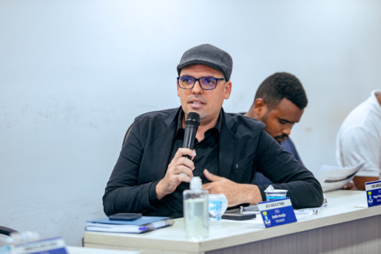 Vereador Gabriel Bandarra, conhecido como Tenóbio. Foto: Tiago Pacheco/PMLF/Divulgação