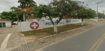 Hospital São Pedro em Macarani. Imagem: Google Street View/Reprodução Hospital São Pedro em Macarani. Imagem: Google Street View/Reprodução