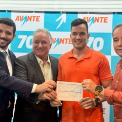 Deputado Laerte do Vando e dirigentes do Avante. Foto: Divulga&ccedil;&atilde;o