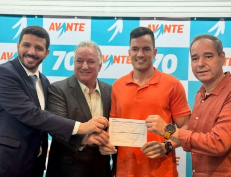 Deputado Laerte do Vando e dirigentes do Avante. Foto: Divulgação