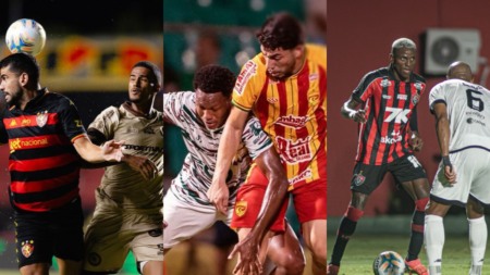 Fotos: Paulo Paiva/ Sport Recife; Weslley Douglas e Victor Ferreira/EC Vitória Fotos: Paulo Paiva/ Sport Recife; Weslley Douglas e Victor Ferreira/EC Vitória