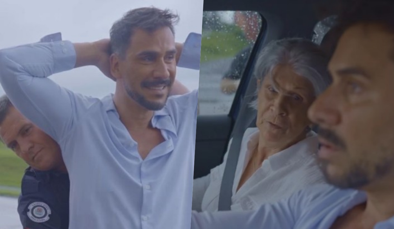 ator da globo é abordado durante gravação ator da globo é abordado durante gravação