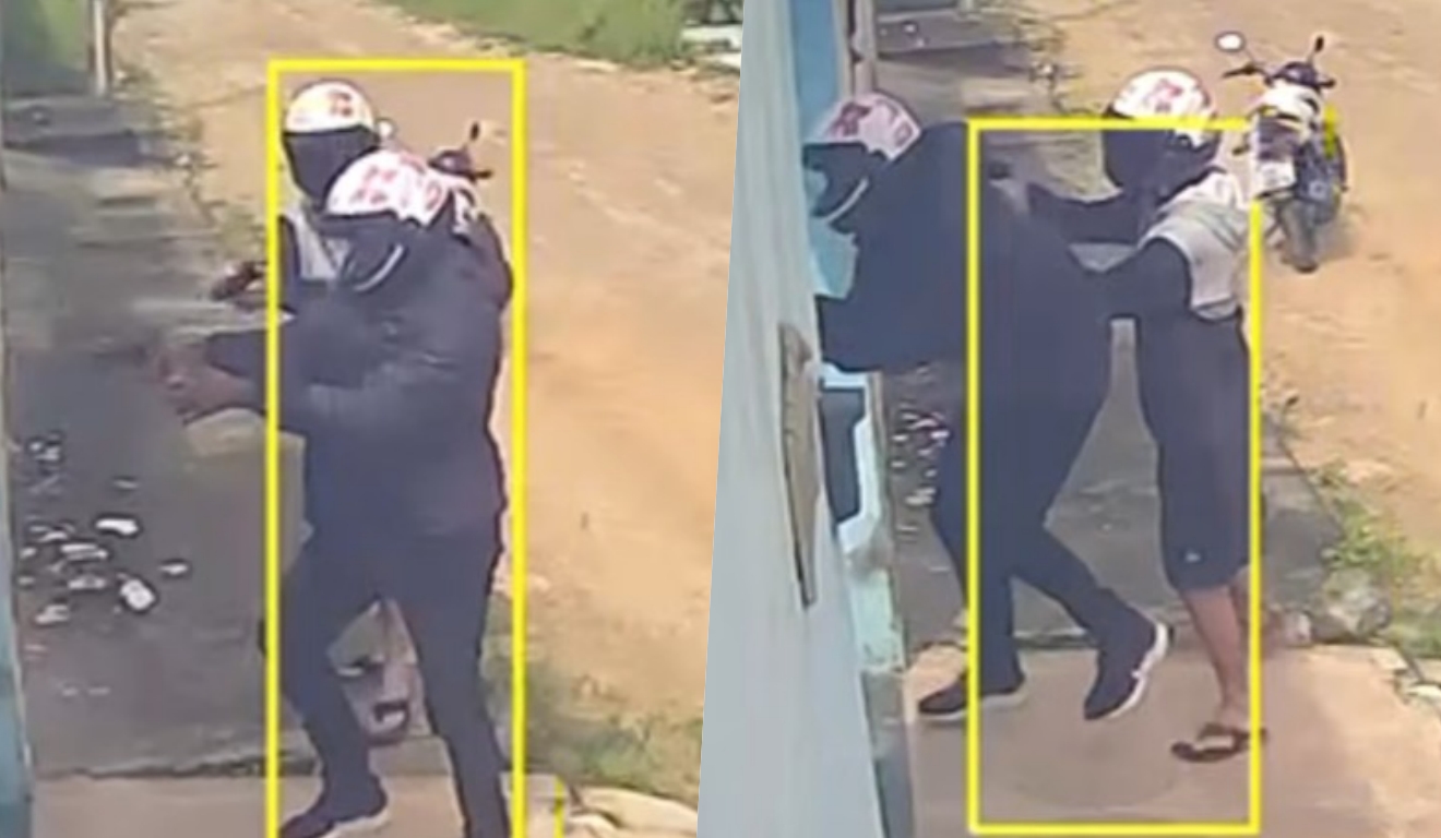 homens tentam executar casal homens tentam executar casal