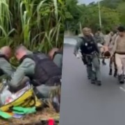 policiais atropelados policiais atropelados