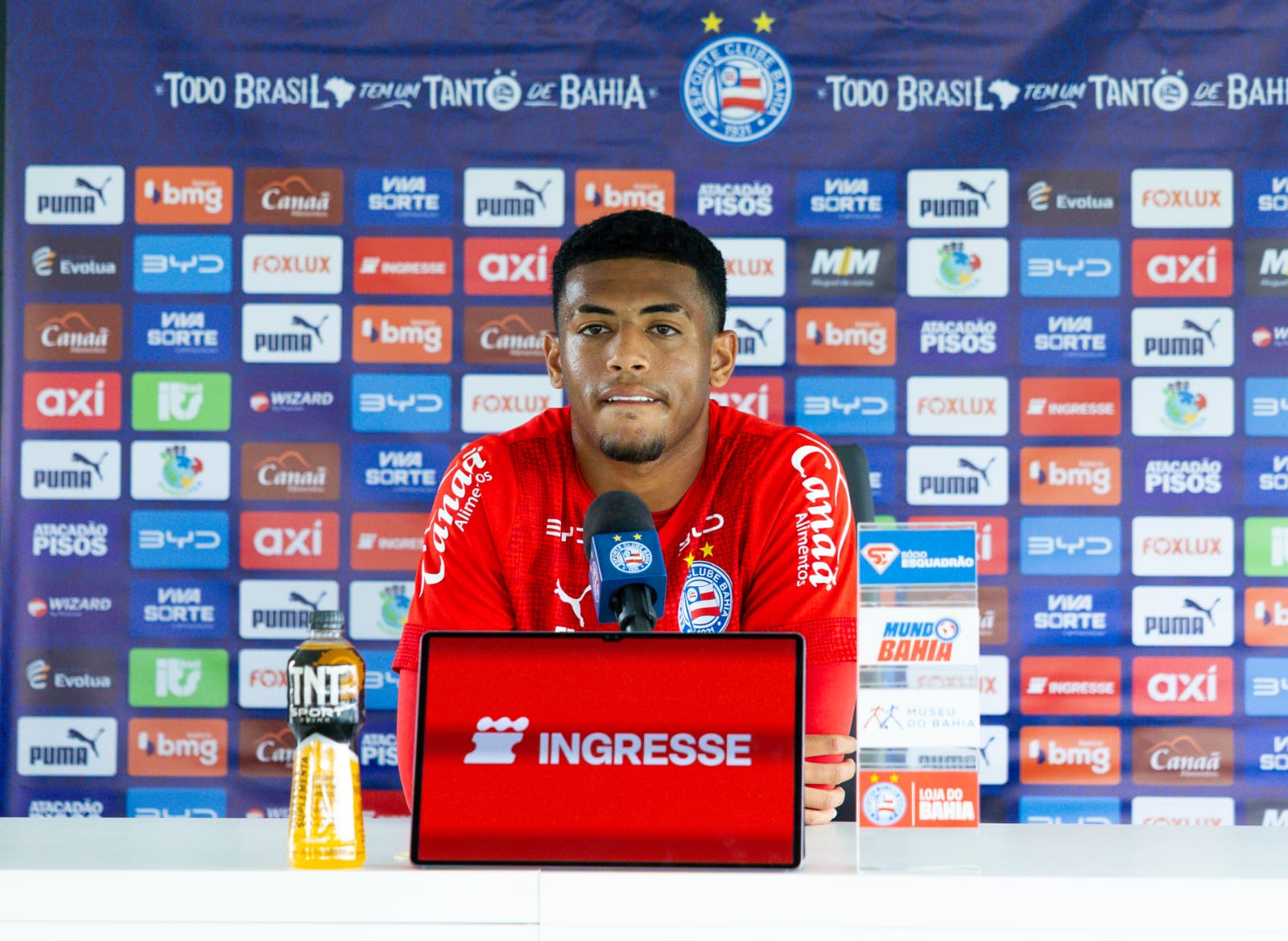 Kauê Furquim é liberado pela Seleção Sub-17 e reforça o Bahia contra a Chapecoense