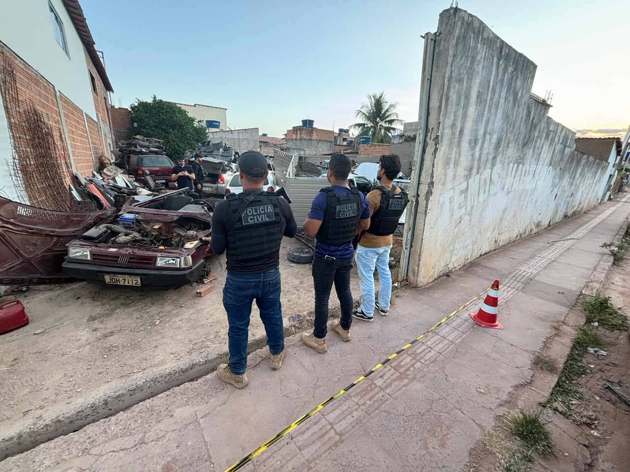 Quatro presos por suspeita de desmanche clandestino na Bahia